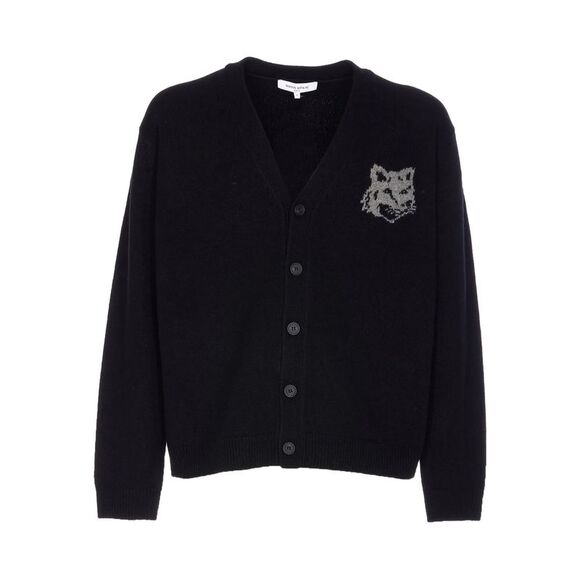 Maison Kitsuné Black Sweaters & Knitwear - Cardigans Men
